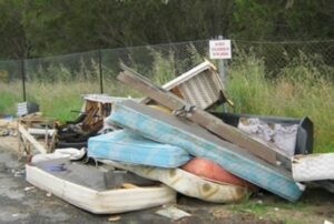 illegal dump